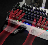 Gaming keyboard / eating chicken artifact