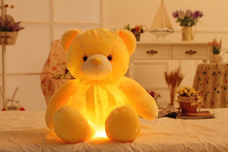 Oso De Peluche Con Luz LED De 50 CM