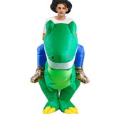 Dinosaur inflatable suit