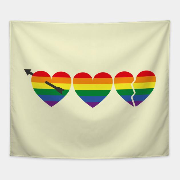 Color line tapestry