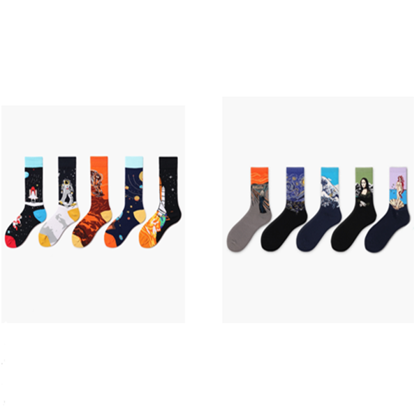 Cotton socks for couples