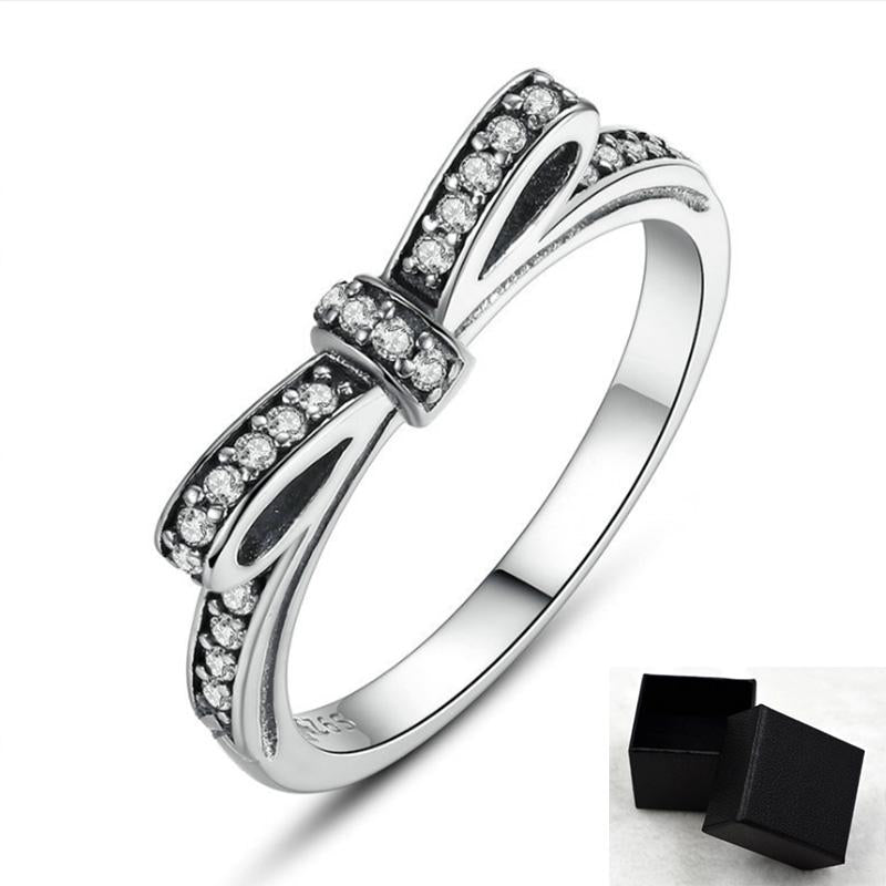 Cute bow ring