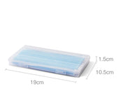 Portable mask storage box