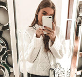 Pullover, round neck