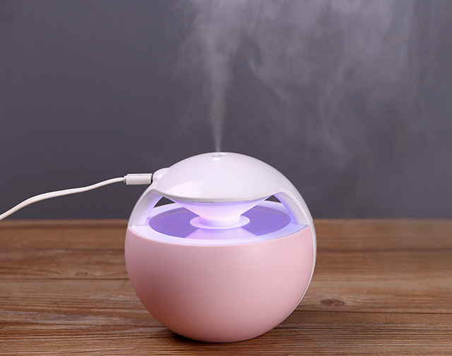 Mini USB colorful atmosphere light humidifier