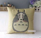 Cotton and Pillow Jacket Car Cushion Cover Home Anime Cartoon Big Totoro Spirited Away