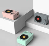 Retro Vinyl Record Wireless Speaker