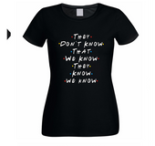 They don't know that we know friends tv show