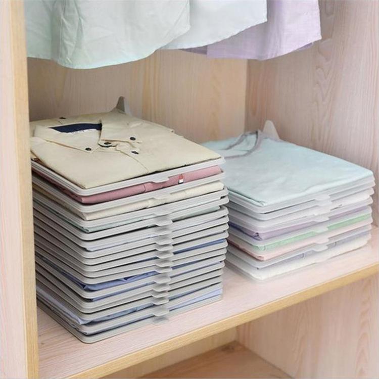 Clothes contain artifacts. Lazy people fold artifacts