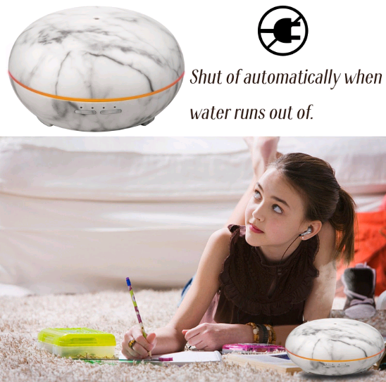 Marble pattern aromatherapy machine essential oil diffuser