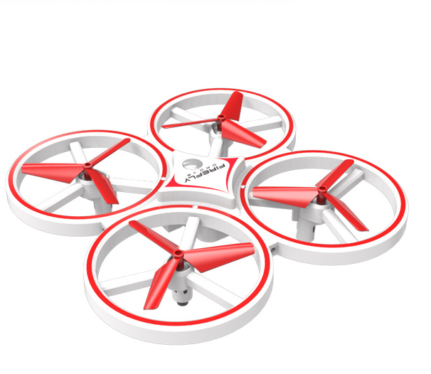 Ufo induction aircraft children's watch remote control suspension drone light gesture induction toy