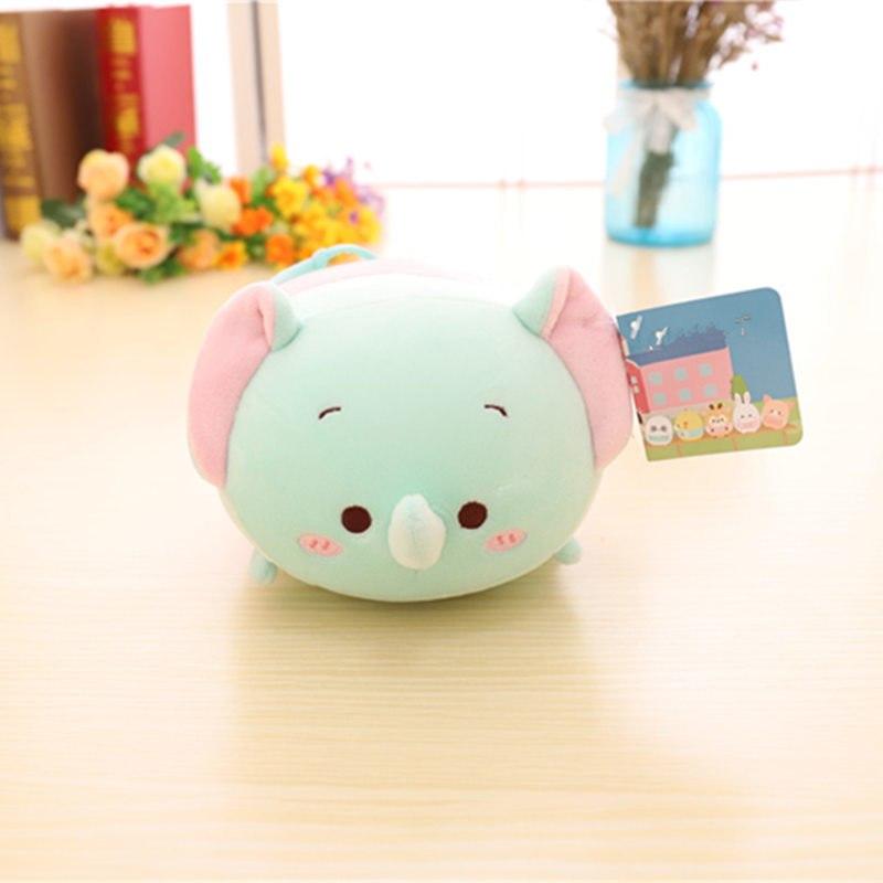 Cute Cartoon Plush Toys - Monkey Cat Rabbit Fox Hippo Deer Pig Elephant Panda - Toys for Boys and Girls