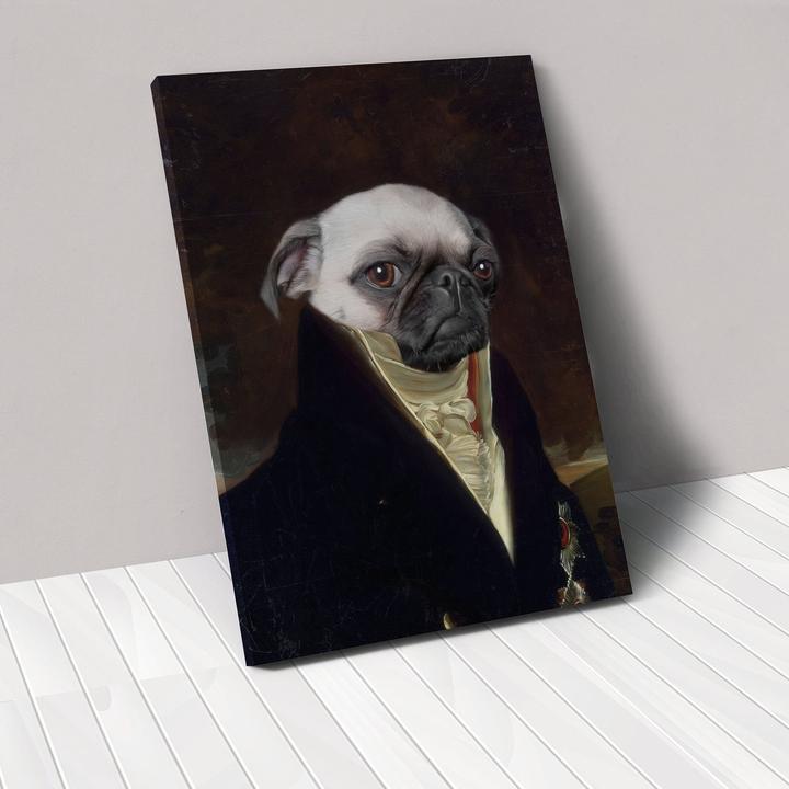 Custom Pet Canvas Portrait