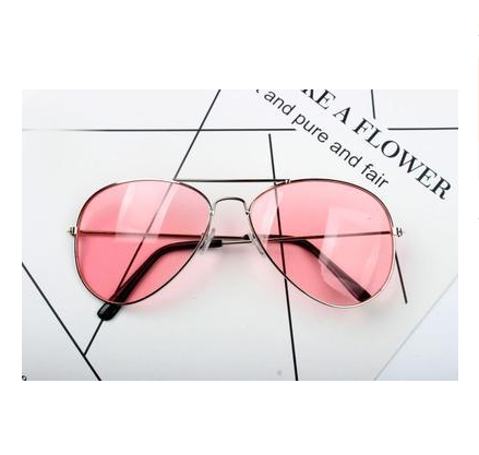 Gold Frame Vegas Sunglasses