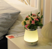 Vase dormitory night light Creative fun bedroom bedside lamp charging feeding lamp Home decoration lamp atmosphere lamp