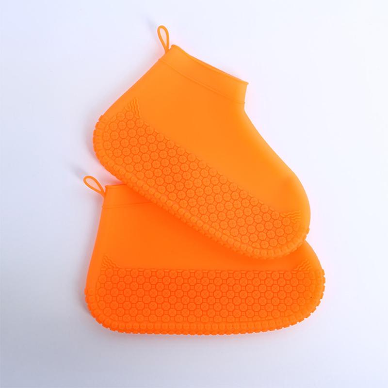 Silicone Waterproof Rainy Rain Boots Cover Slip