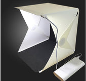Mini LED folding studio soft light photo lamp small portable photo box