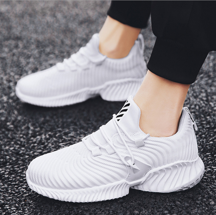 Breathable flying woven sports casual shoes shoes tide shoes running shoes