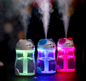 Lucky Cat Humidifier Crystal Colorful