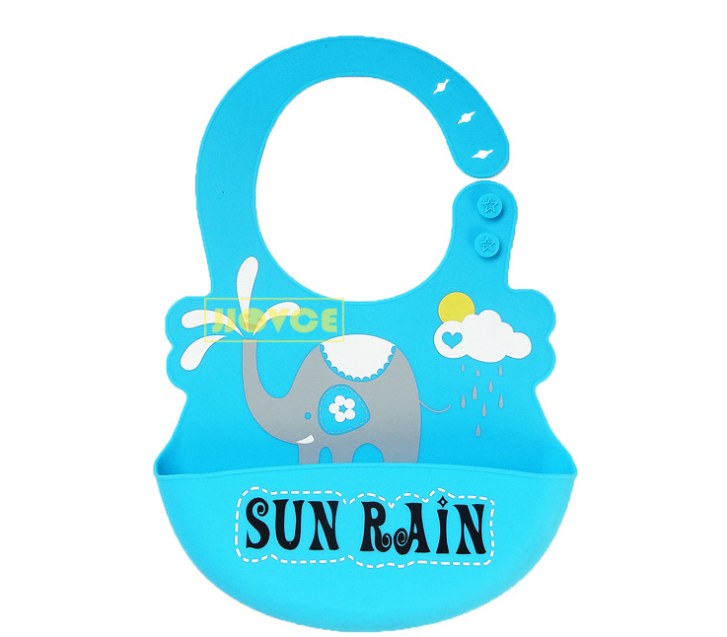 16 styles JJOVCE Children''s and Infants Silica Adjustable Stereo Bib Waterproof Soft Bib Food Bib/Copyright Products