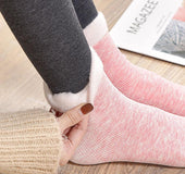 Thick candy color winter warm socks