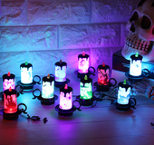 Halloween Decoration Props Candle Light Candle Cup LED Electronic Candle Light