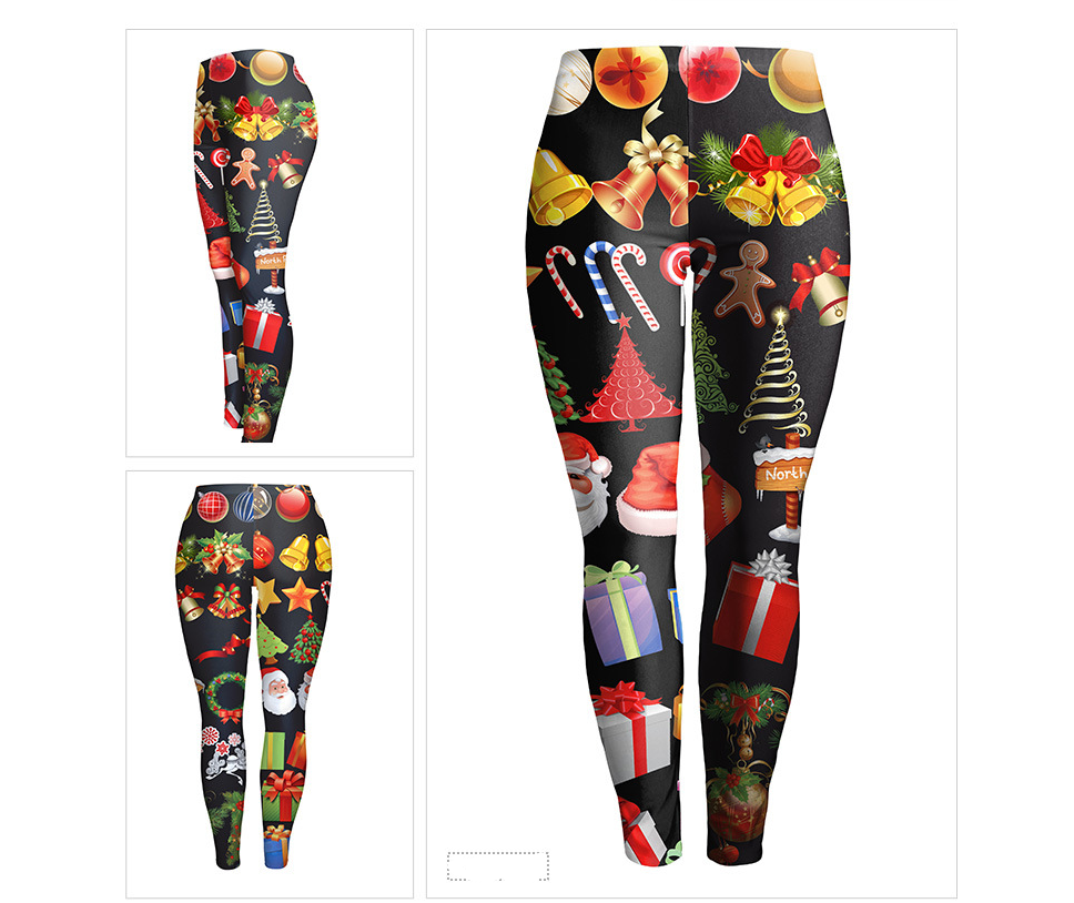 3D Limited Edition Christmas Leggings