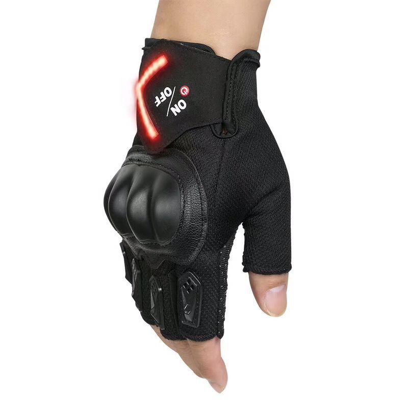 LED Smart Flash Warning Light Gloves