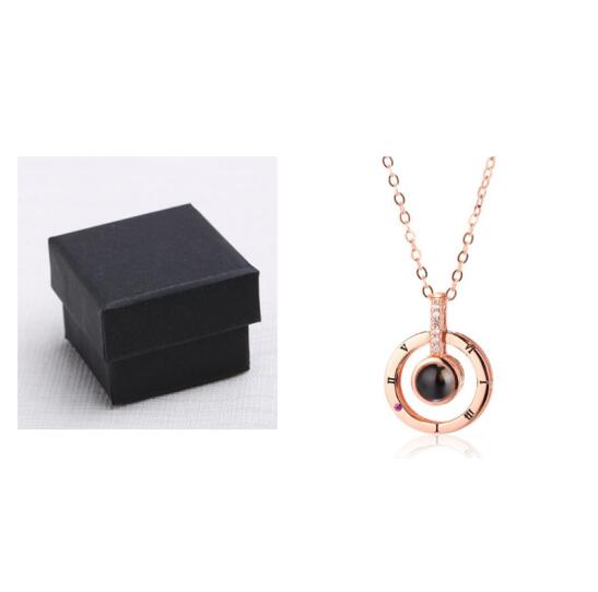 Collares con leyenda TE AMO en 100 idiomas