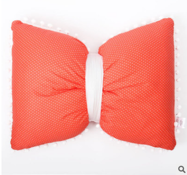 Lovely ball bow tie pillow blanket Nordic ins bedside sofa cushion pillow quilt