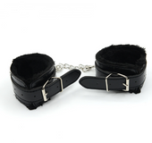 Adult aureve leather bondage fetish 4 colours have handcuffs foot ankle cuffs bdsm sex toys for a couple free delivery