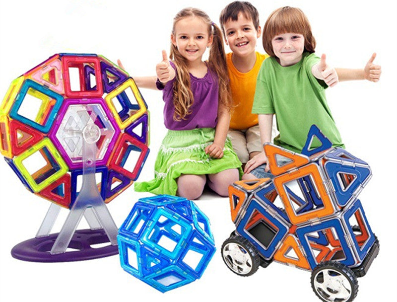 Blocks de triángulos magnéticos