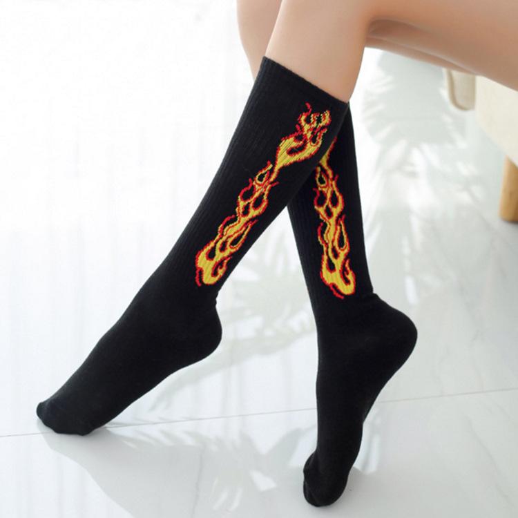 Tube cotton socks male and female