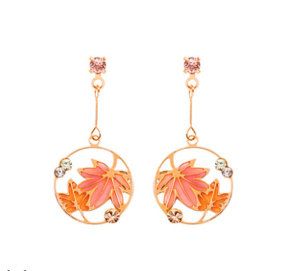 Maple earrings