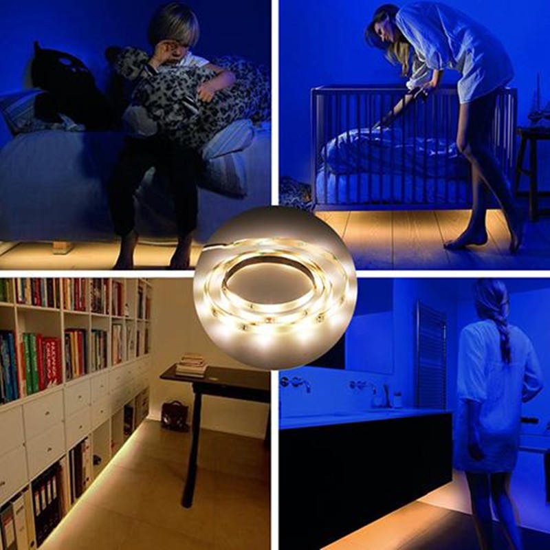 Luces LED para la cama