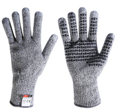 Three-finger touch screen cut-proof gloves