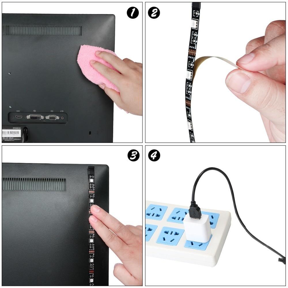 Tira de LED para televisor