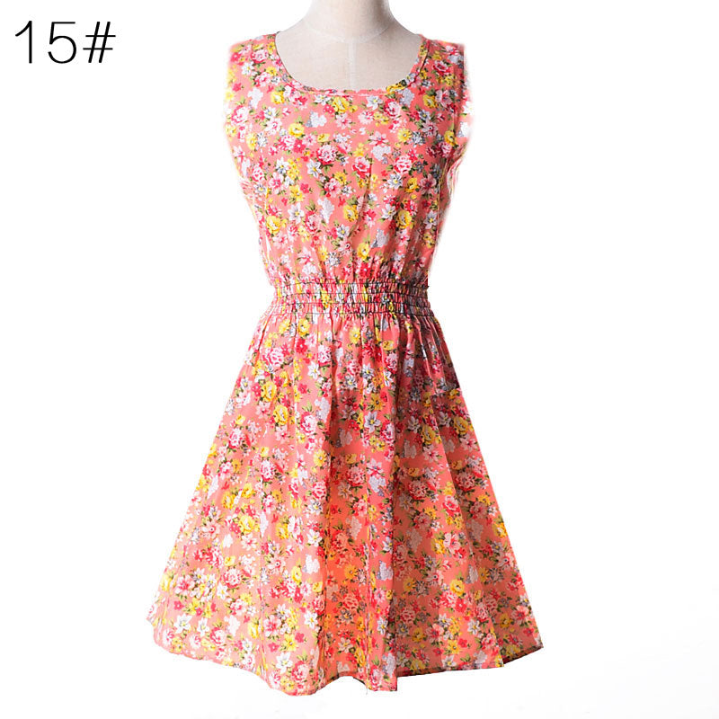 Vestido Floral Talla EUA