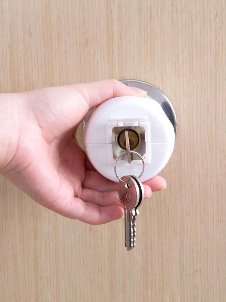 Door lock protective cover anti-baby unlocking protection door cover Household anti-collision door handle cover door armrest protective cover