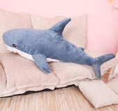 Shark plush pillow