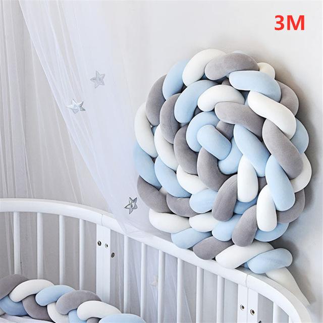 Three knotted pillows