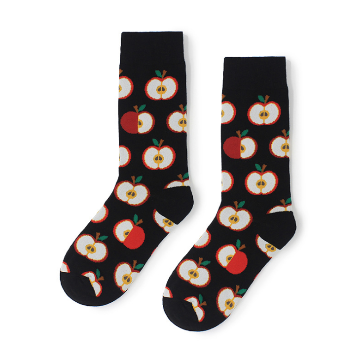 Food series couple socks