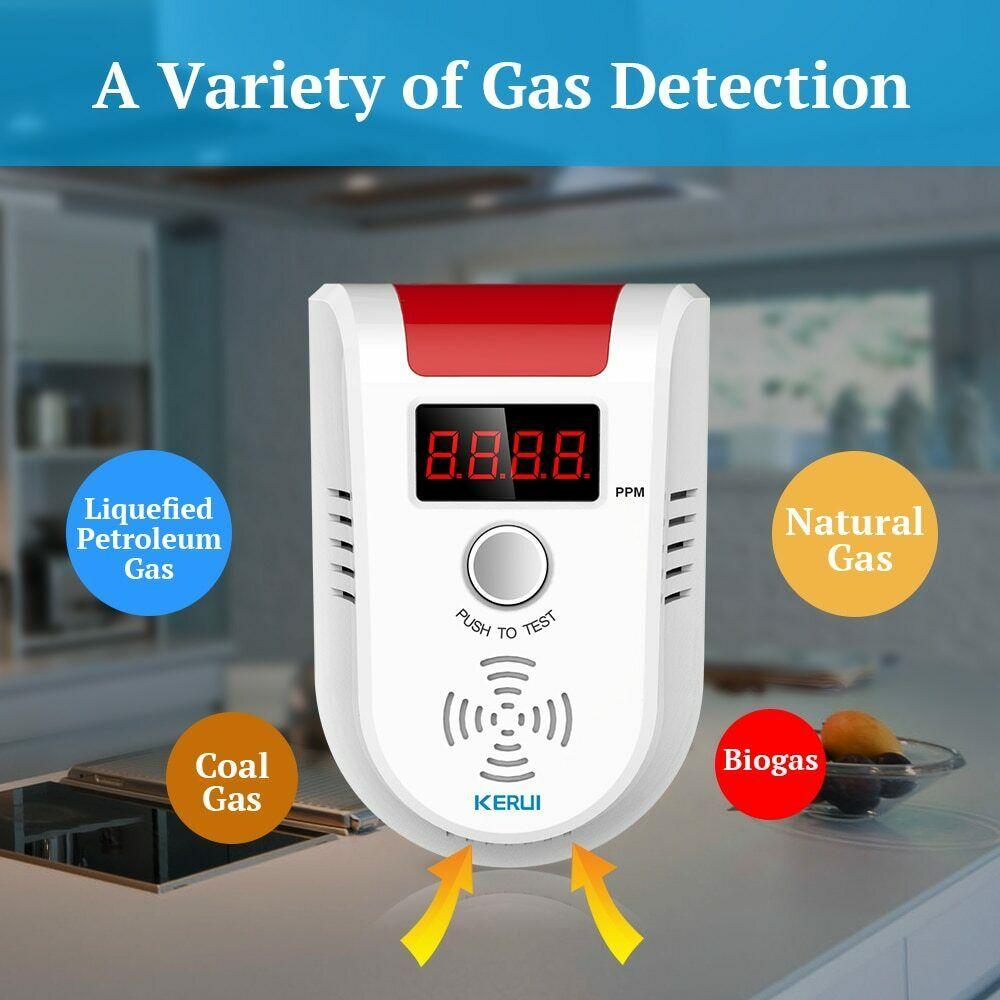 Detector de gas para cocina