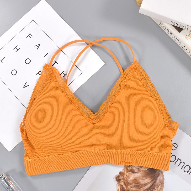 Sports yoga suspenders bra