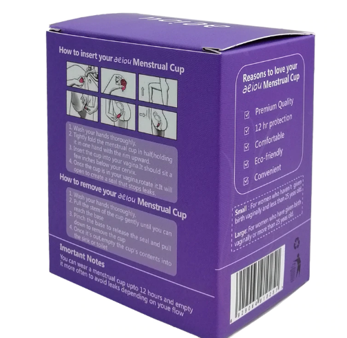 Copa Menstrual De Silicona De Grado Médico