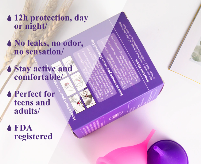 Copa Menstrual De Silicona De Grado Médico