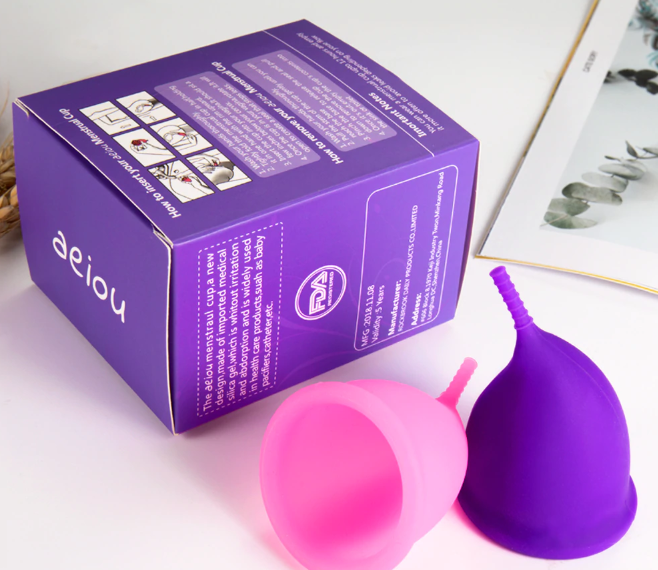 Copa Menstrual De Silicona De Grado Médico