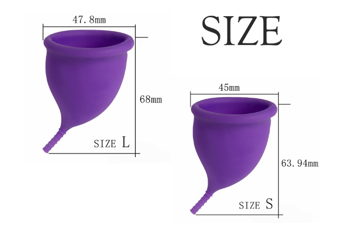 Copa Menstrual De Silicona De Grado Médico